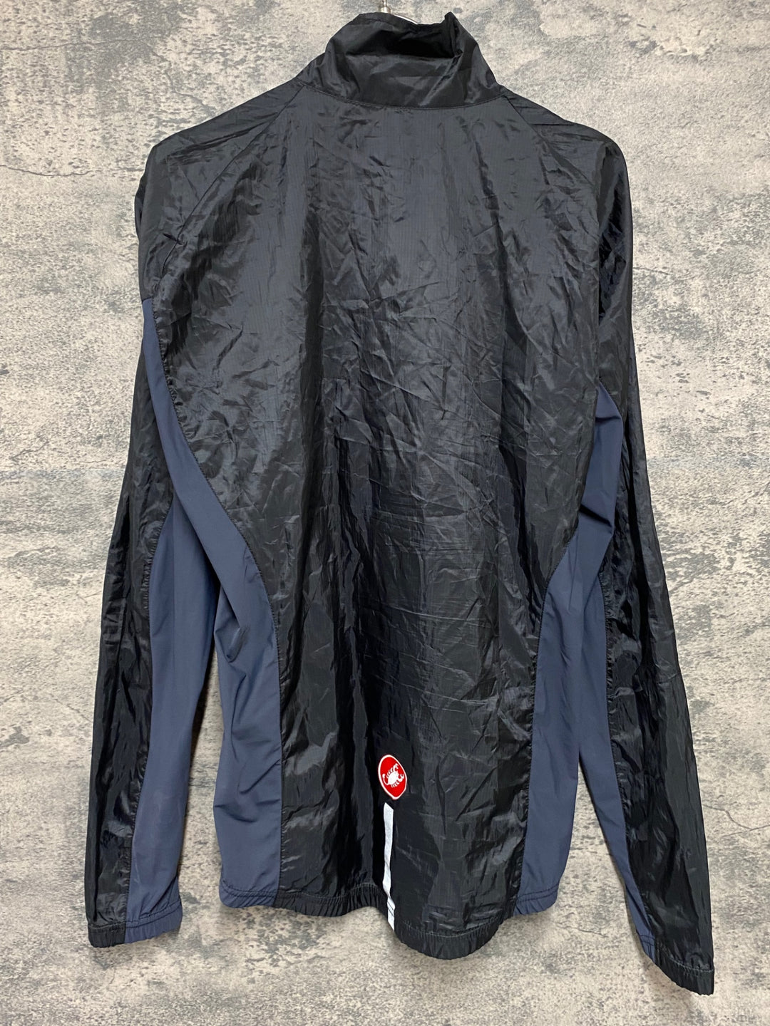 KC006 カステリ CASTELLI 長袖 ウインドブレーカー 黒 M