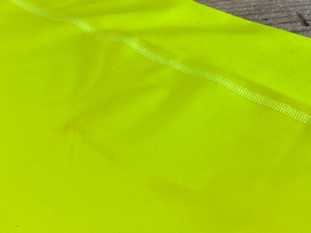 JR077 カステリ CASTELLI ネックウォーマー 黄緑 ワンサイズ 裏起毛