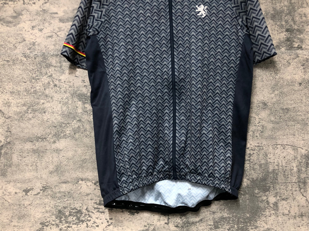 JW389 カペルミュール KAPELMUUR 半袖 サイクルジャージ 紺 ASIA L