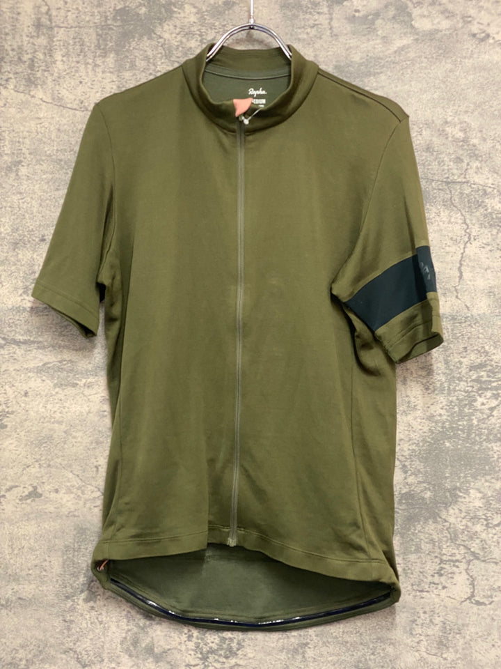 JN085 ラファ Rapha CLASSIC JERSEY ll 半袖 サイクルジャージ カーキ M