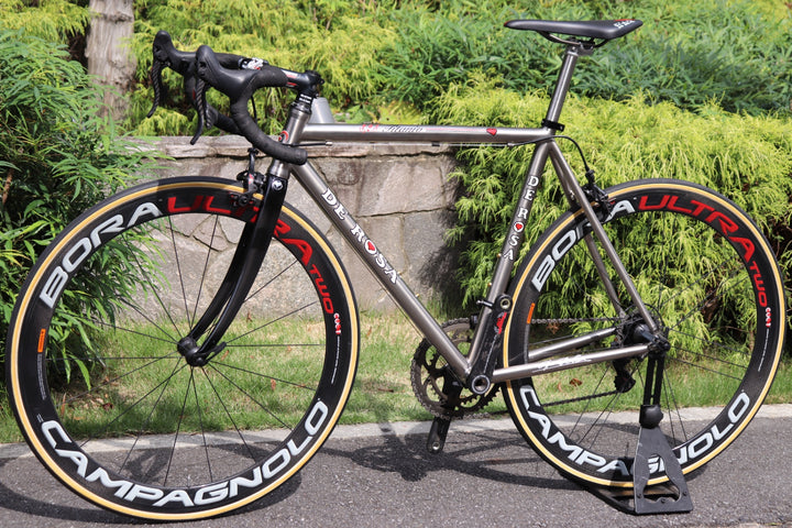 デローザ DE ROSA チタニオ TITANIO 3/2.5 2013 51サイズ カンパニョーロ スーパーレコード 80th 11S チタン ロードバイク 【さいたま浦和店】