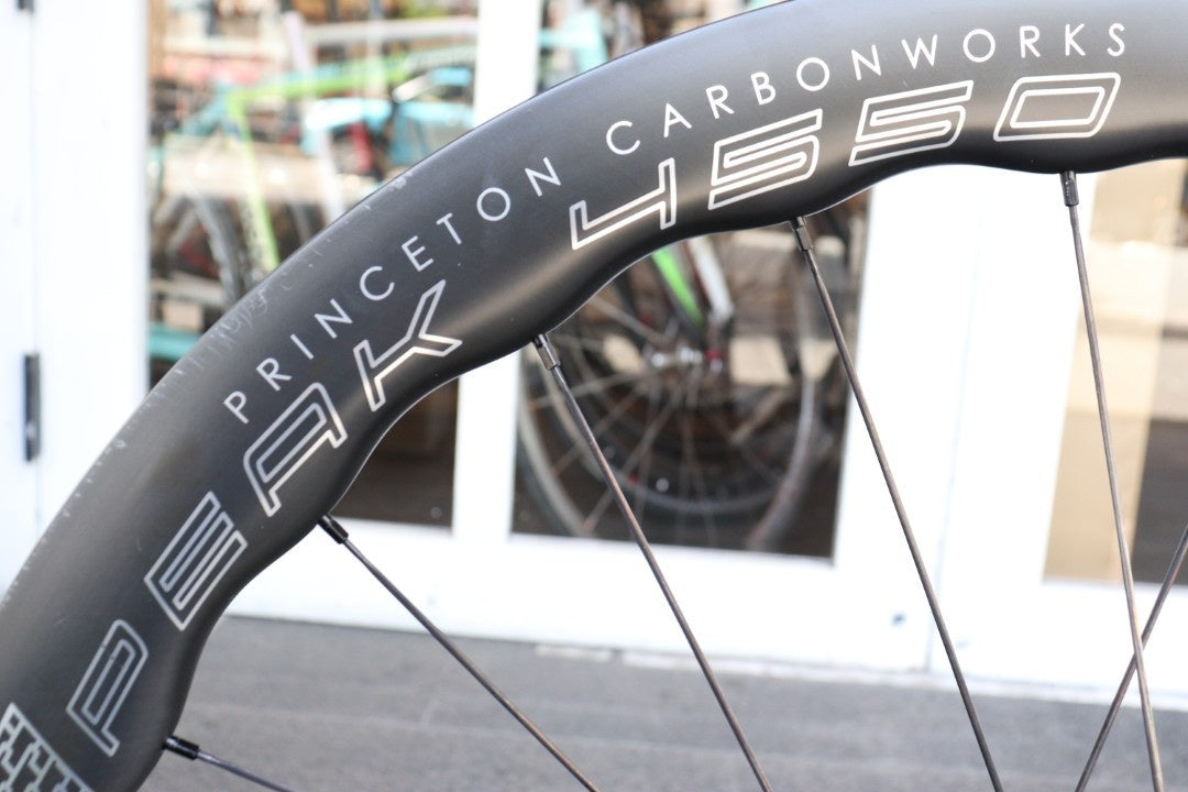 プリンストンカーボンワークス PRINCETON CARBONWORKS ピーク PEAK4550 DISC カーボン チューブレス ホイールセット シマノ11S/12S 【横浜店】