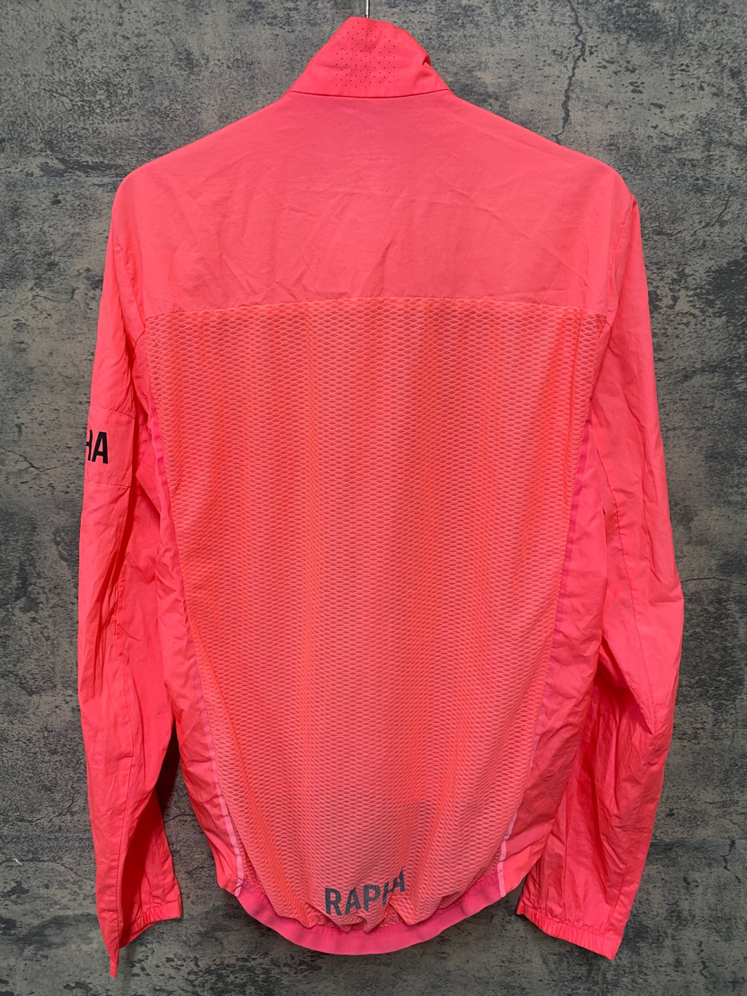 KF617 ラファ Rapha PRO TEAM LIGHTWEIGHT WIND JACKET 長袖 ウィンドブレーカー ピンク S