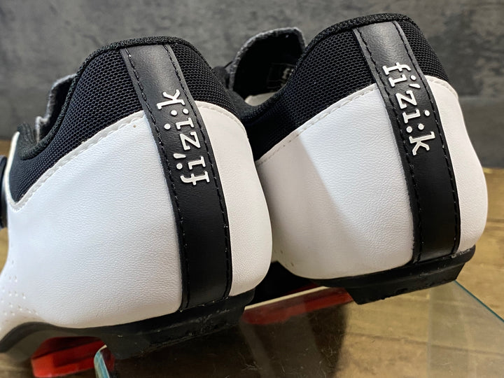 JW178 フィジーク fizik VENTO OMNA WIDE ビンディングシューズ SPD-SL EU40 白