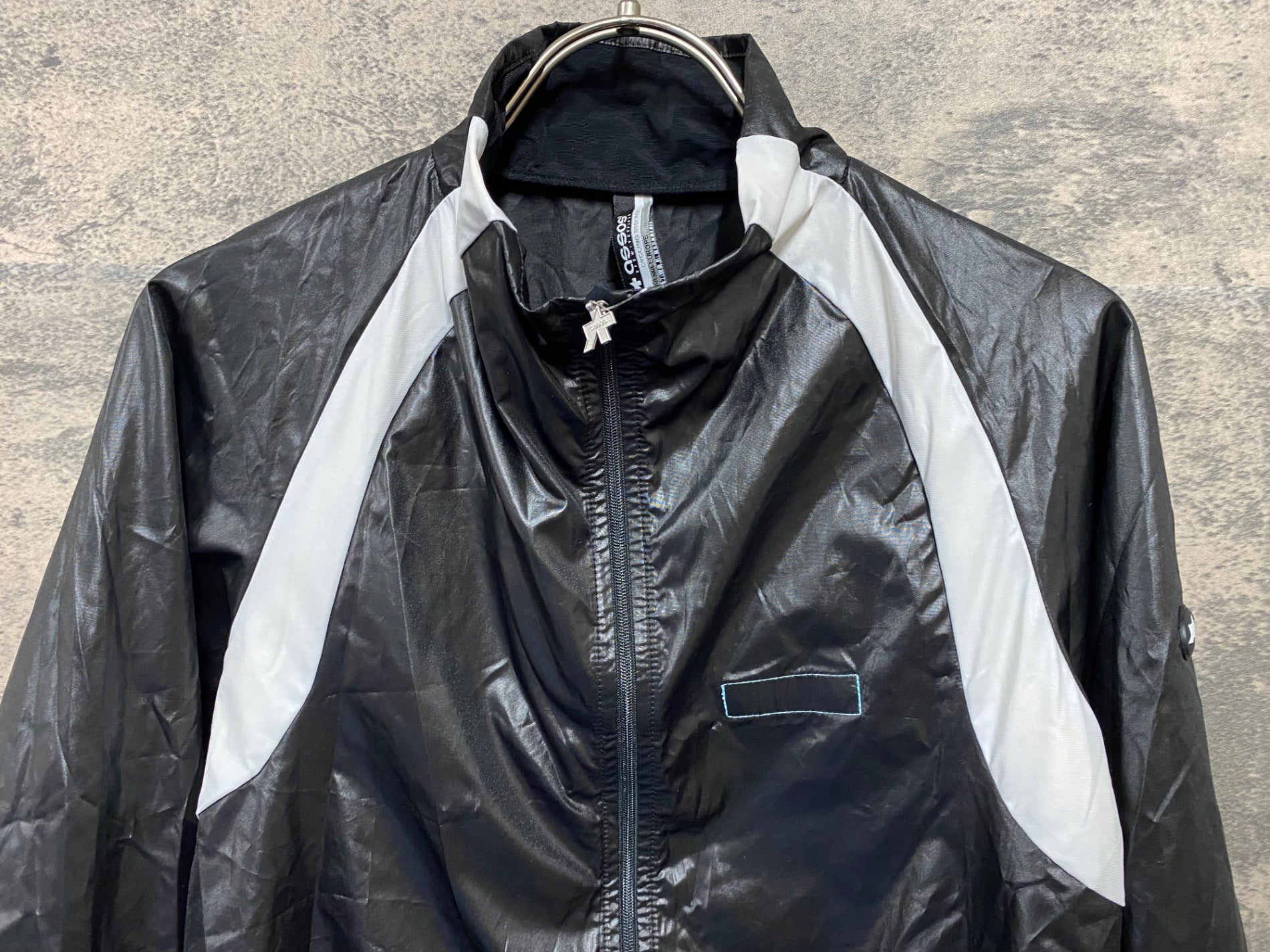 KC490 アソス assos SJ13 Luft Schutz 長袖 ウィンドブレーカー 黒 L