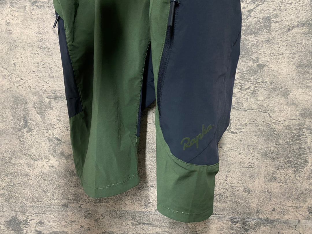 JY213 ラファ Rapha トレイル TRAIL LIGHTWEIGHT SHORTS ハーフパンツ 黒 オリーブ M