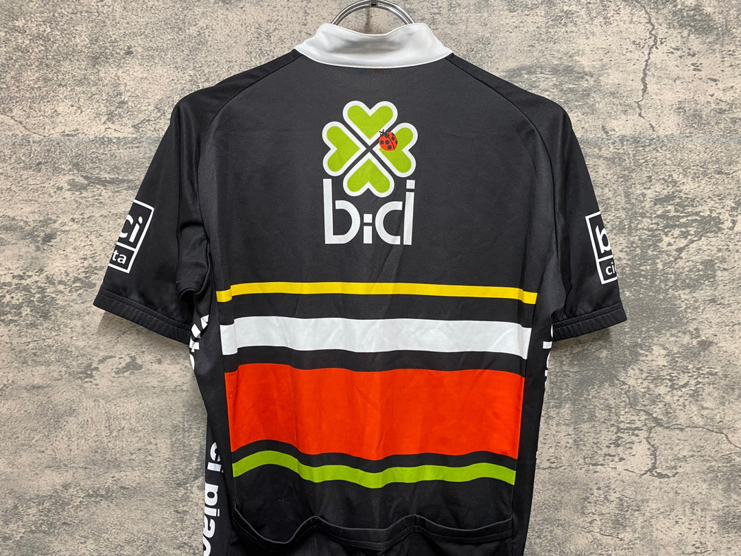 JI927 ビチ bici 半袖 サイクルジャージ 黒 M