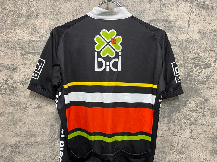 JI927 ビチ bici 半袖 サイクルジャージ 黒 M