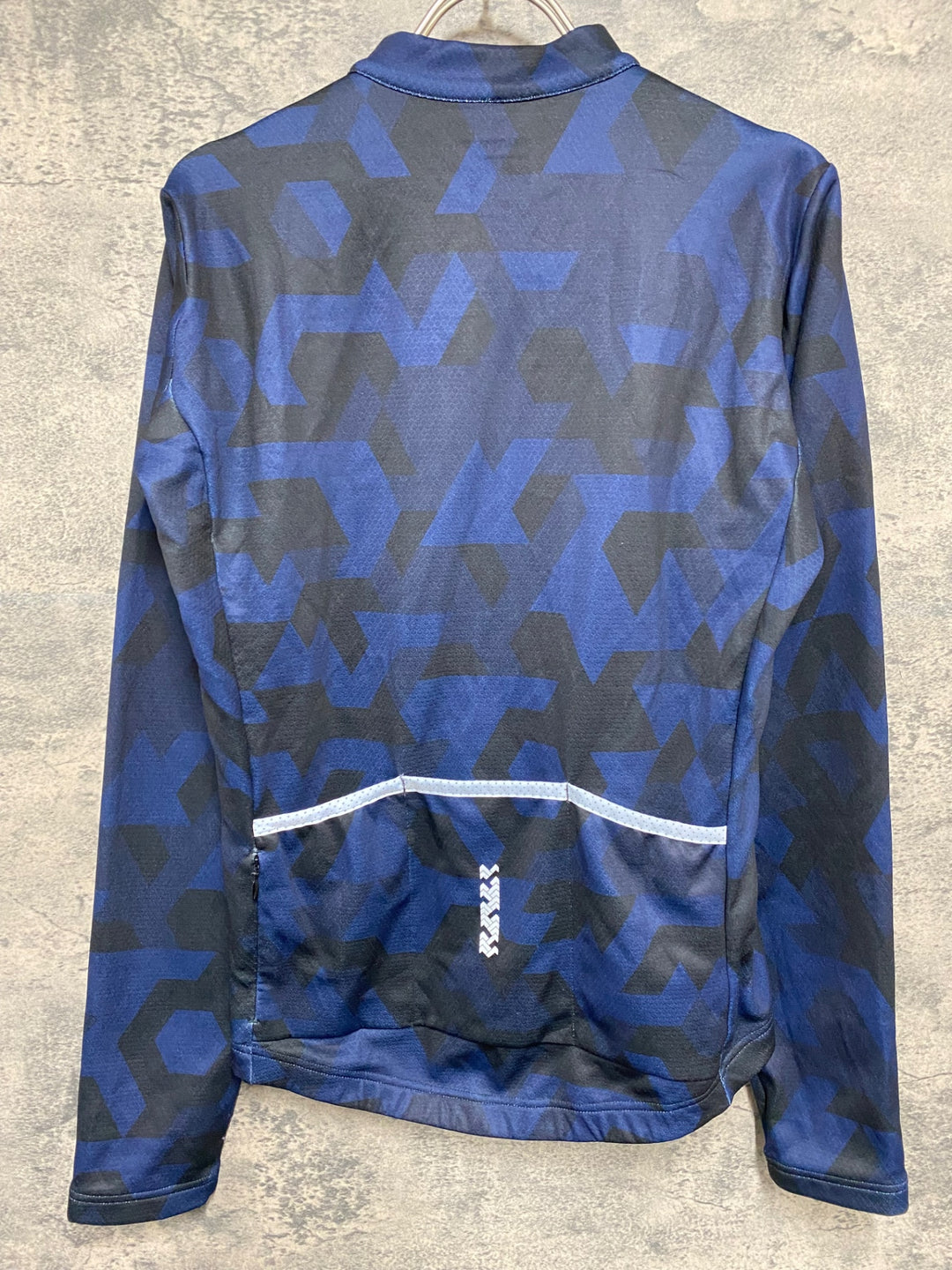 KB150 シマノ SHIMANO 長袖 サイクルジャージ 紺 M 裏起毛