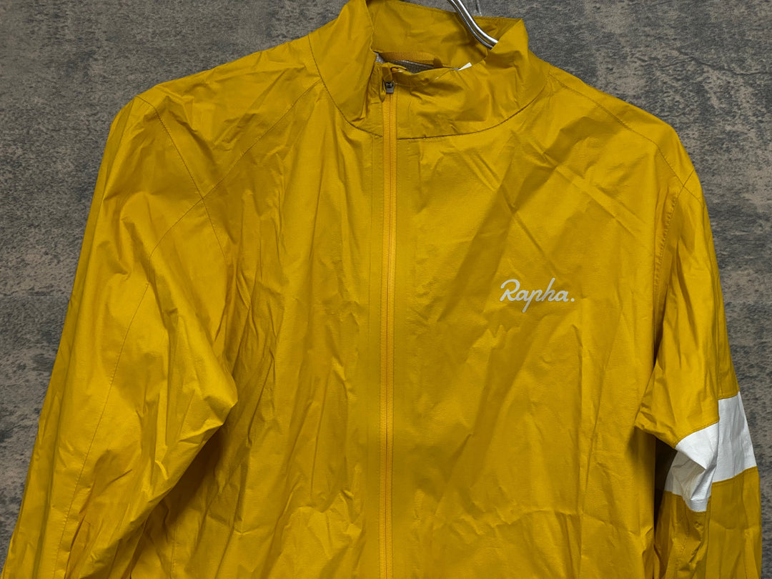 JV283 ラファ Rapha CORE RAIN JACKET Ⅱ 長袖 レインジャケット 黃 M