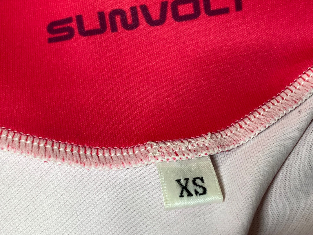 JW807 サンボルト SUNVOLT 半袖 サイクルジャージ 赤 XS