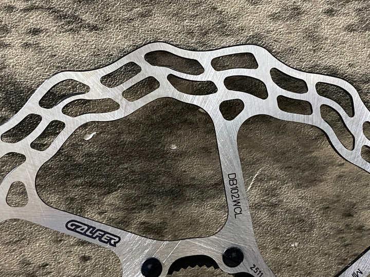 KA133 ガルファー GALFER DISC WAVE BRAKE ROTOR 160/140mm 2枚セット 未使用