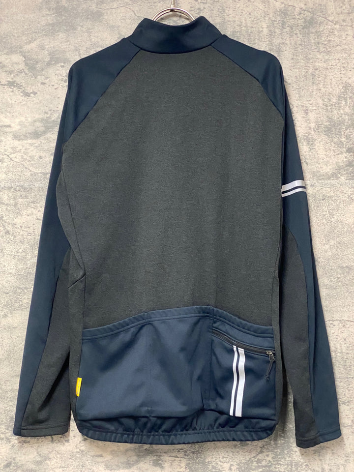 KG988 パールイズミ PEARL iZUMi 長袖 サイクルジャージ 黒 L 裏起毛