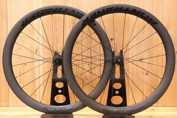 ボントレガー BONTRAGER アイオロス AEOLUS ELITE 50 DISC カーボン チューブレスレディ ホイールセット シマノ 11S/12S 【芦屋店】