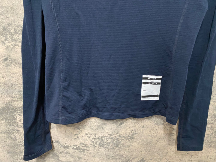 KE042 ラファ Rapha PRO TEAM THERMAL BASELAYER 長袖 ベースレイヤー 濃紺 L
