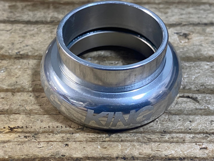 KK638 クリスキング CHRIS KING Nothreadset 1-1/8 SV FR0045 ヘッドパーツ シルバー