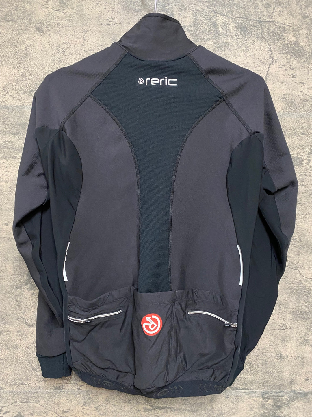 KM221 レリック reric MEDIUM VENT BLOCK JACKET 長袖 サイクルジャケット 黒 M