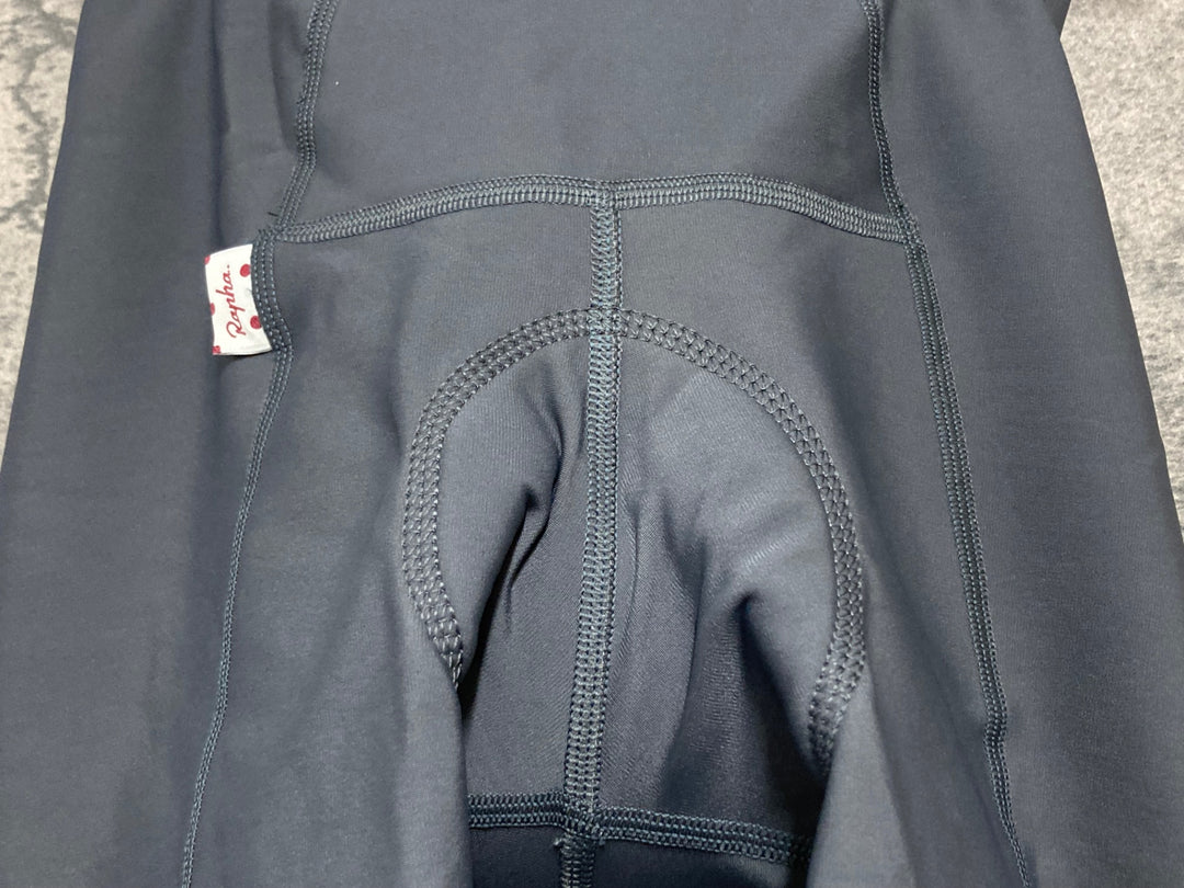 JE300 ラファ Rapha WOMEN'S PADDED TIGHTS レーサータイツ グレー レディース XXS 裏起毛