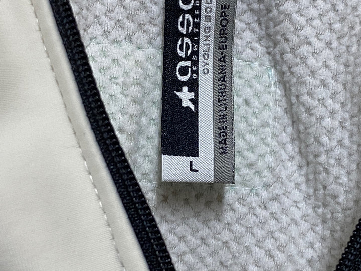 KD685 アソス ASSOS iJ.tiBuru.4 長袖 サイクルジャージ 白 L 裏起毛
