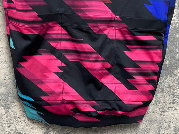 JV262 ラファ Rapha CORE JERSEY 半袖 サイクルジャージ 総柄 L CANYON SRAM