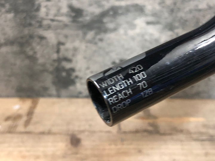 JV088 ウルサス URSUS マグナス MAGNUS H.01 カーボン ハンドルステム 一体型 420/100mm