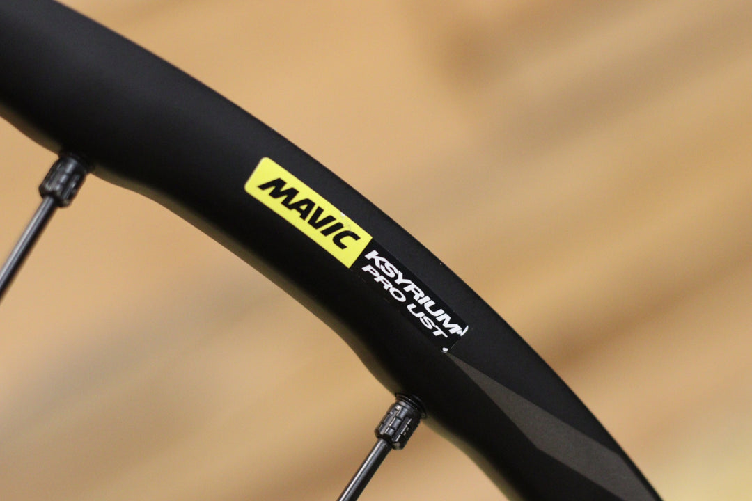 マヴィック MAVIC キシリウム KSYRIUM PRO UST DISC アルミ チューブレスレディ ホイールセット シマノ 12/11S QR対応 【立川店】