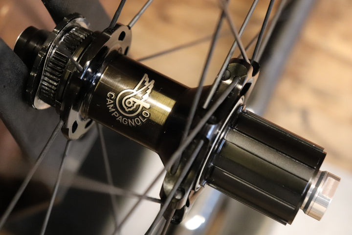 カンパニョーロ CAMPAGNOLO シャマル SHAMAL DUAL PROFILE カーボン チューブレス ホイールセット シマノ11S/12S 【東京南麻布店】