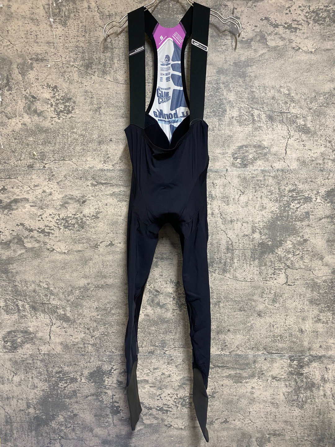 JP392 アソス ASSOS MILLE LL.bonKa 4.4 WINTER ビブタイツ 黒 S 裏起毛
