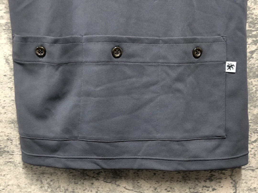 JK056 カペルミュール KAPELMUUR 半袖 サイクルジャージ グレー XS レディース