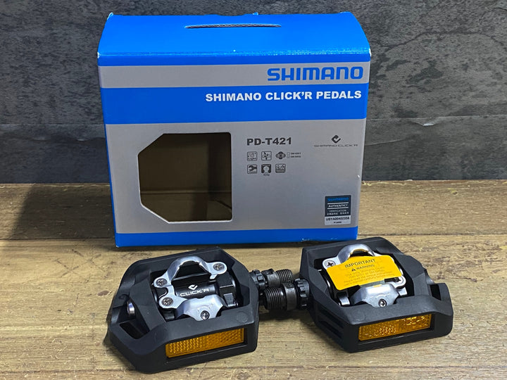 KK518 シマノ SHIMANO PD-T421 ビンディングペダル CLICK'R SPD