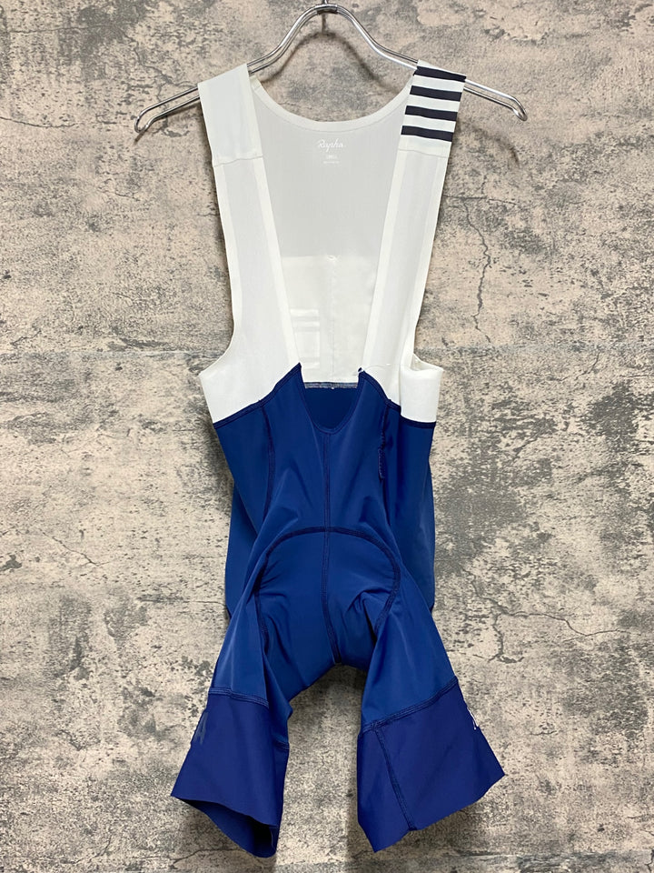KJ276 ラファ Rapha PRO TEAM BIB SHORTS Ⅱ REGULAR ビブショーツ 青 S