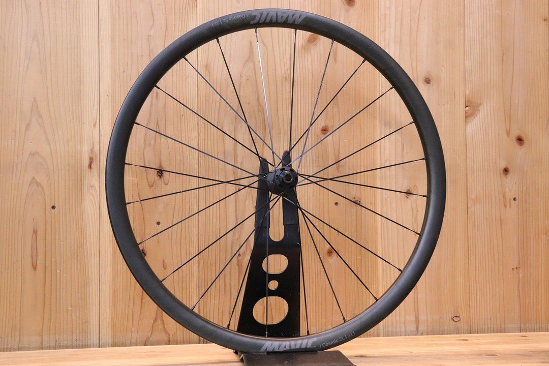 マヴィック MAVIC コスミック COSMIC SL 32 DISC カーボン チューブレスレディ フロントホイール 【芦屋店】