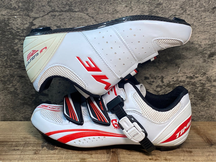 JR513 タイム TIME ULTEAM RS CARBON ビンディングシューズ 白 EU36