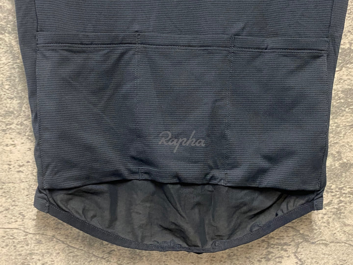 JE213 ラファ Rapha FLYWEIGHT JERSEY 半袖 サイクルジャージ ブラック XS