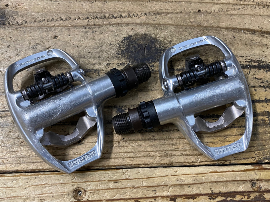 KO314 シマノ SHIMANO PD-A520 ビンディングペダル SPD シルバー