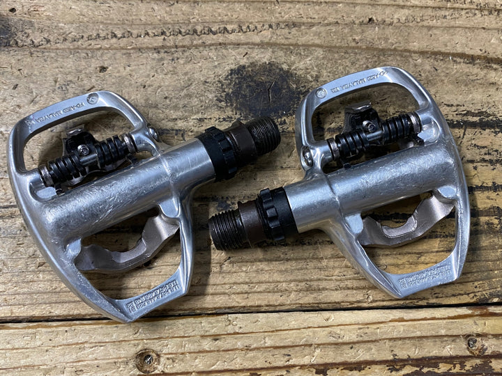 KO314 シマノ SHIMANO PD-A520 ビンディングペダル SPD シルバー