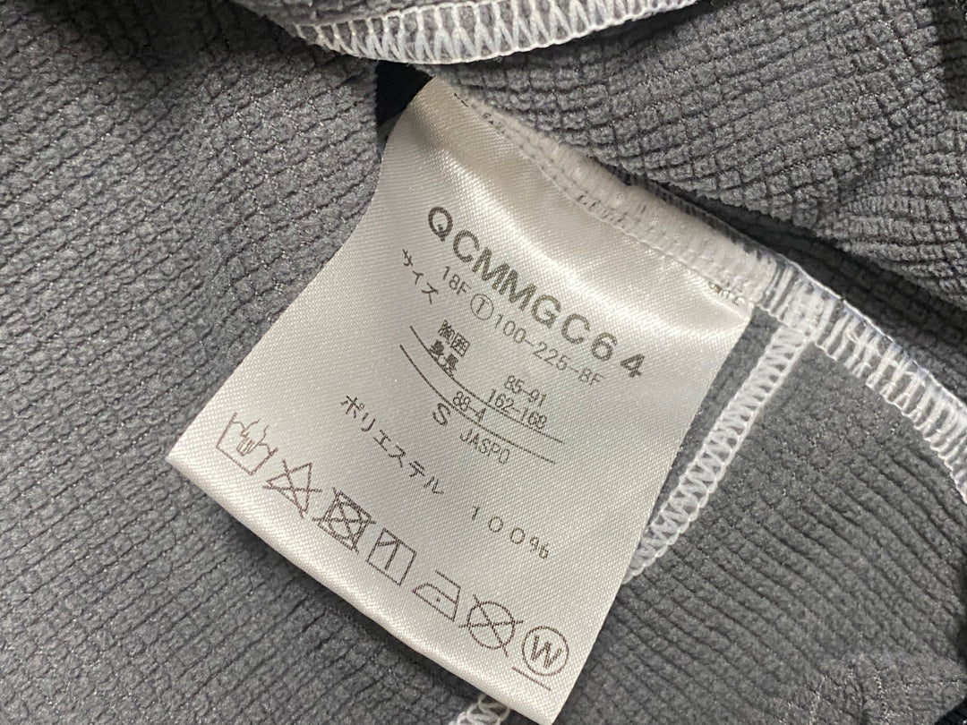 JT586 ルコックスポルティフ le coq sportif 長袖 サイクルジャケット 白 黒 S 裏起毛
