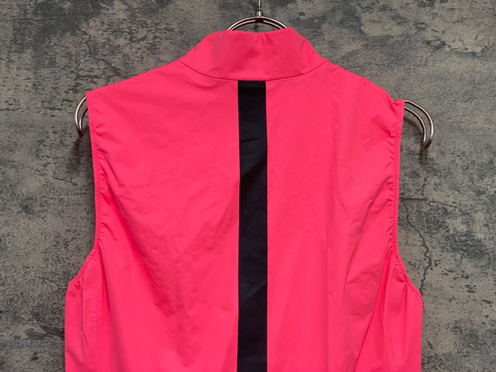 JY095 ラファ Rapha SOUPLESS LIGHTWEIGHT RAIN GILET サイクルベスト ジレ ピンク S
