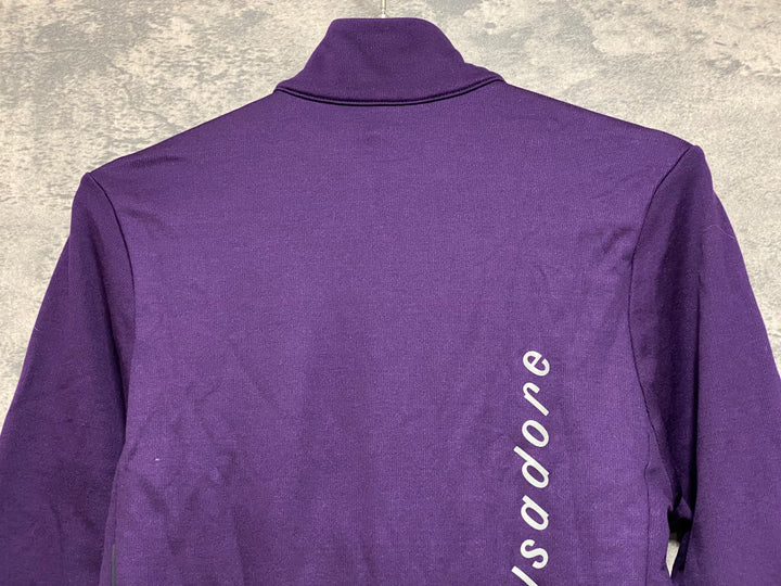 JQ126 イザドア Isadore シグネイチャージャージ Signature Thermal Long Sleeve Jersey 長袖 サイクルジャージ 紫 S