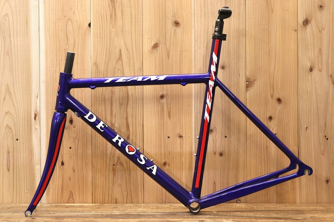 デローザ DE ROSA TEAM8 2008年頃モデル 60.5サイズ アルミ ロードバイク フレームセット 【芦屋店】