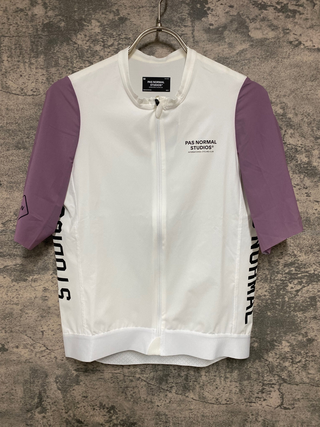 JY481 パスノーマルスタジオ PAS NORMAL STUDIOS Solitude Midsummer Jersey 半袖 サイクルジャージ ホワイト パープル M