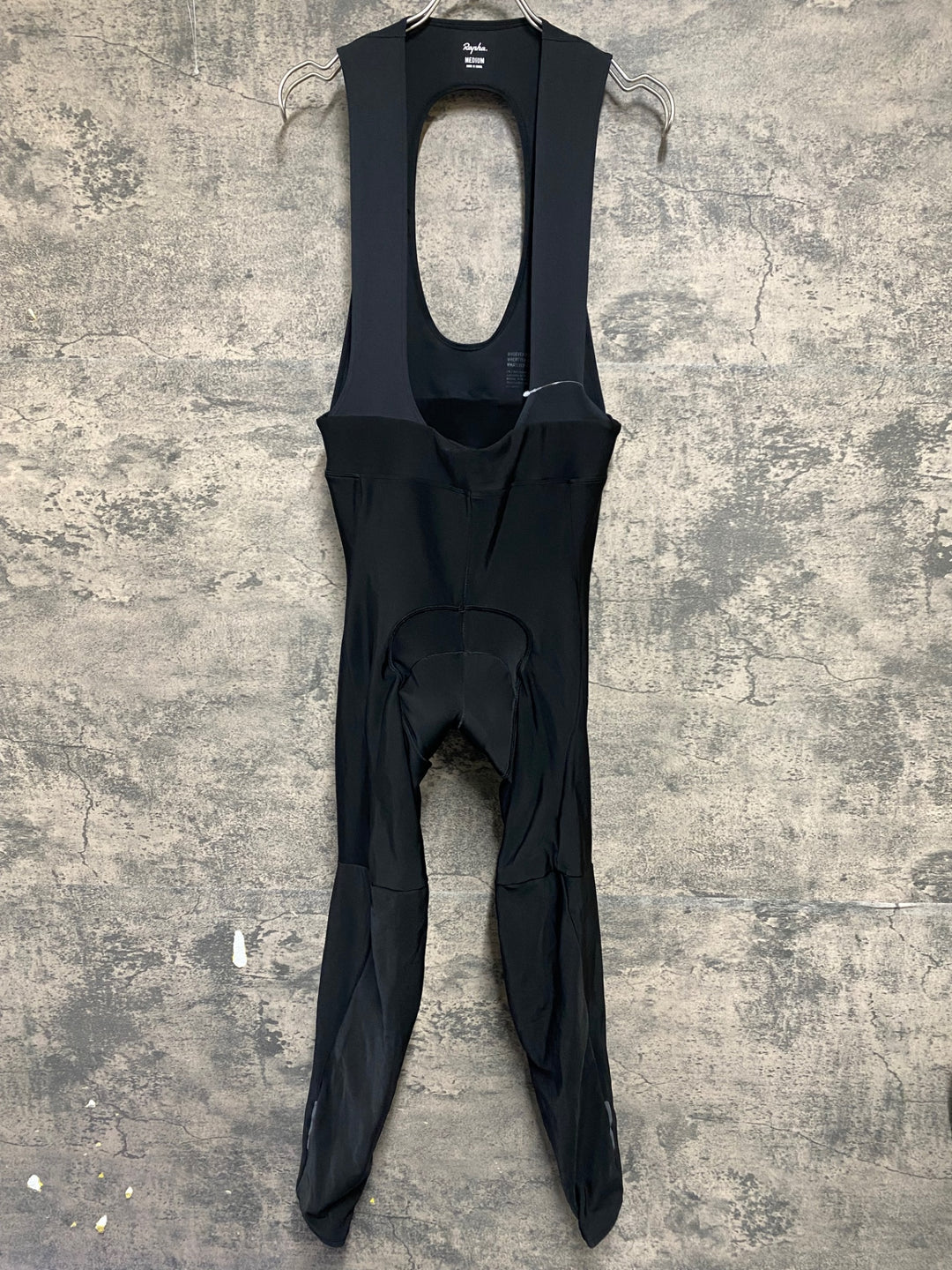 KJ131 ラファ Rapha CORE WINTER TIGHTS WITH PAD ビブタイツ 黒 M 裏起毛