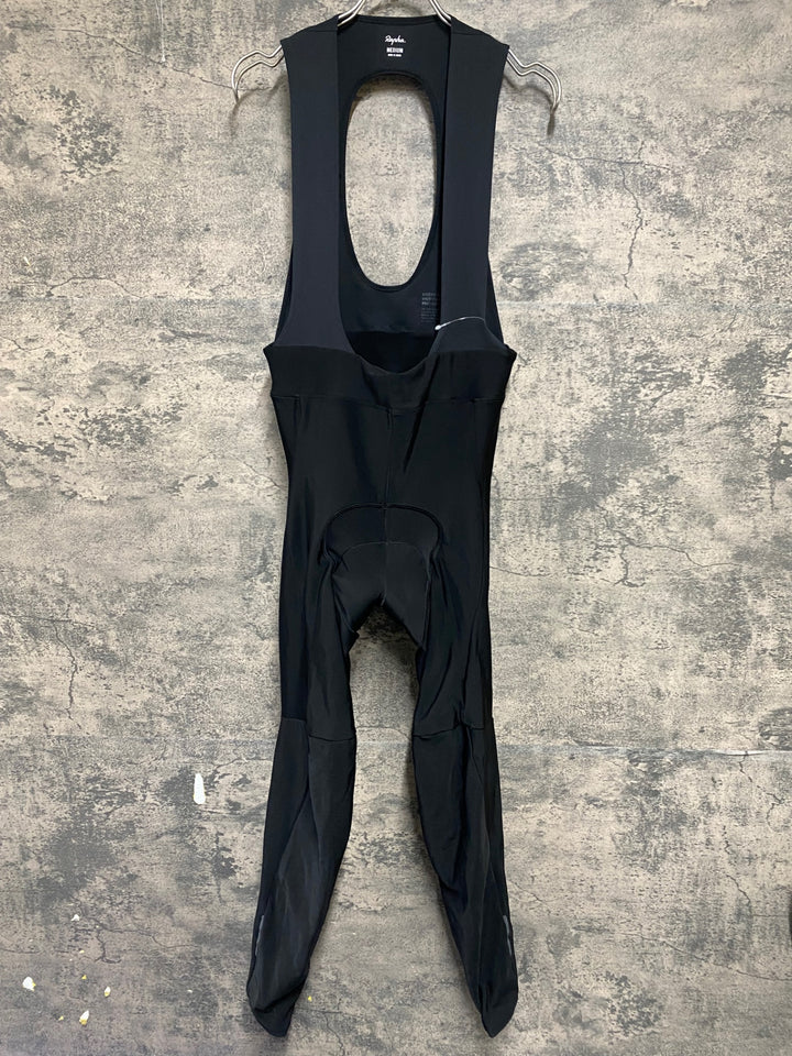 KJ131 ラファ Rapha CORE WINTER TIGHTS WITH PAD ビブタイツ 黒 M 裏起毛