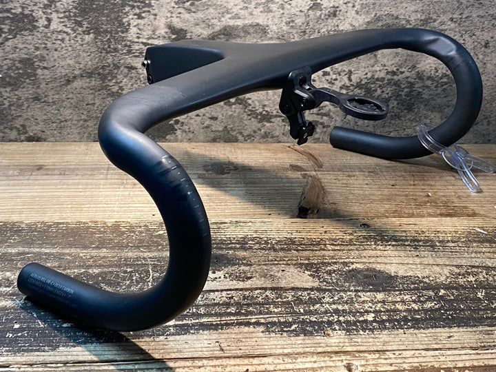 JE958 ボントレガー BONTRAGER AEOLUS RSL VR-C カーボン ドロップハンドル ステム一体型 110mm ブラケットC-C420mm リコール対応済み
