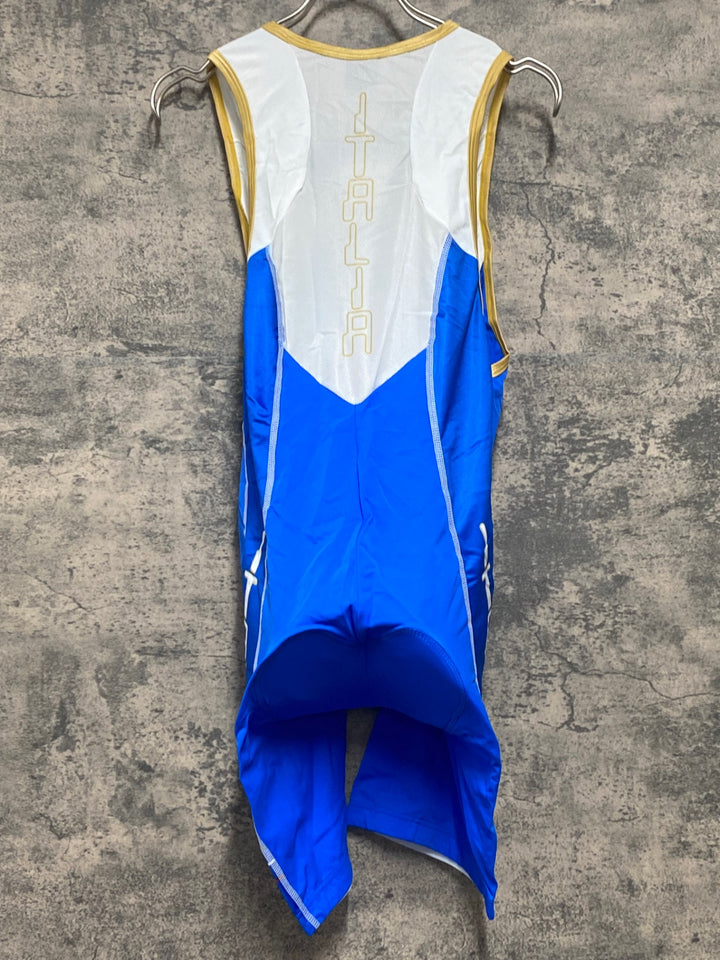 JV542 スポーツフル sportful ビブショーツ 青 L ITALIA Skoda