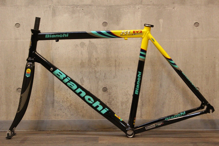 ビアンキ BIANCHI メガプロ MEGA PRO XL EV-2 2000頃 アルミ ロードバイク フレームセット【名古屋店】