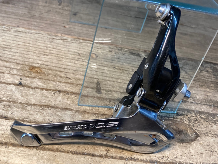 JH526 シマノ SHIMANO 105 FD-5800 フロントディレイラー 2s ※プレート欠品