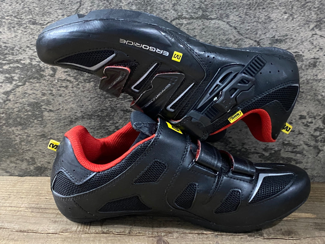KF144 マヴィック MAVIC ERGORIDE ビンディングシューズ SPD 黒 EU41 1/3