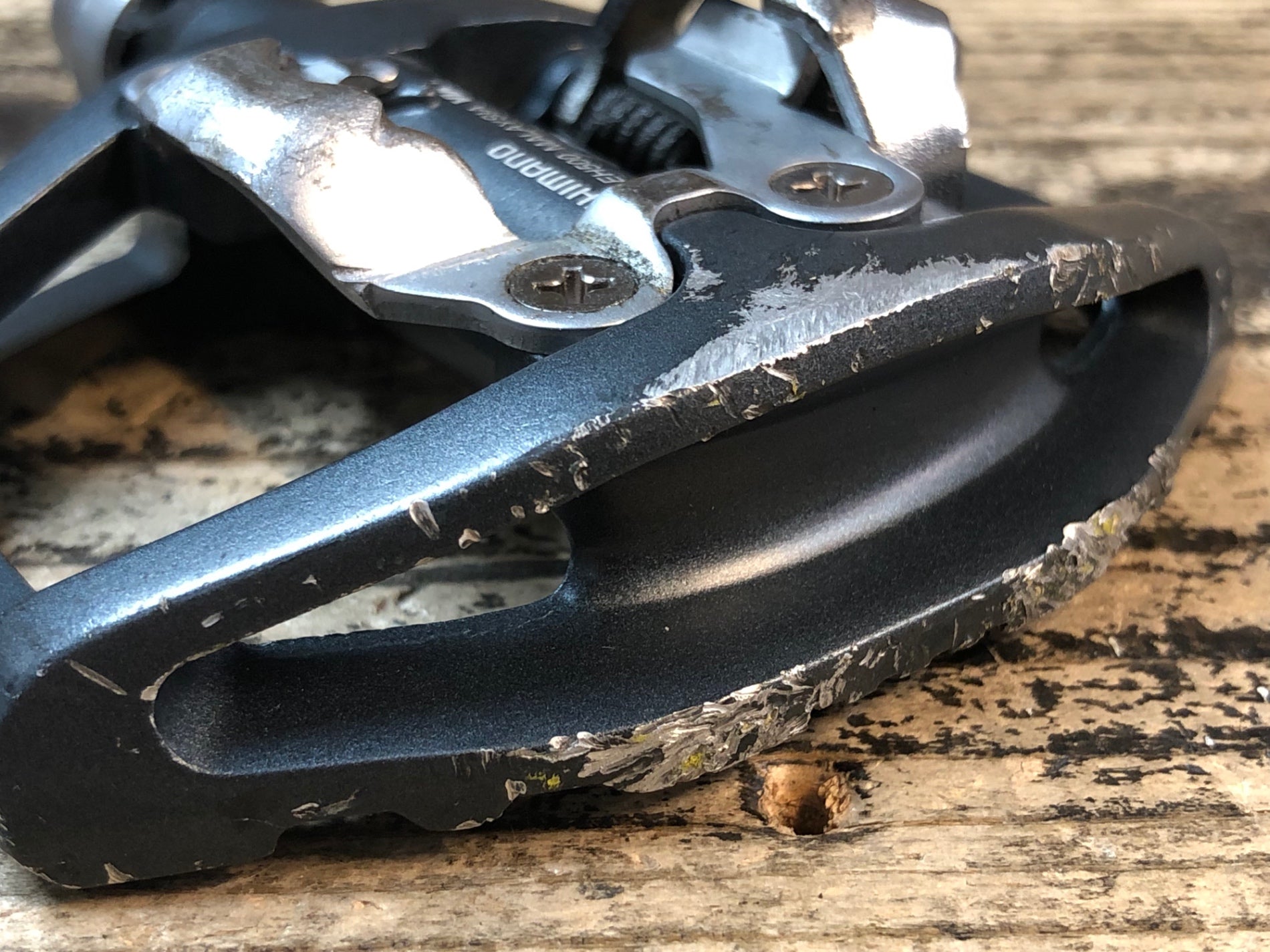 JP437 シマノ SHIMANO PD-EH500 ビンディングペダル 片面フラット SPD