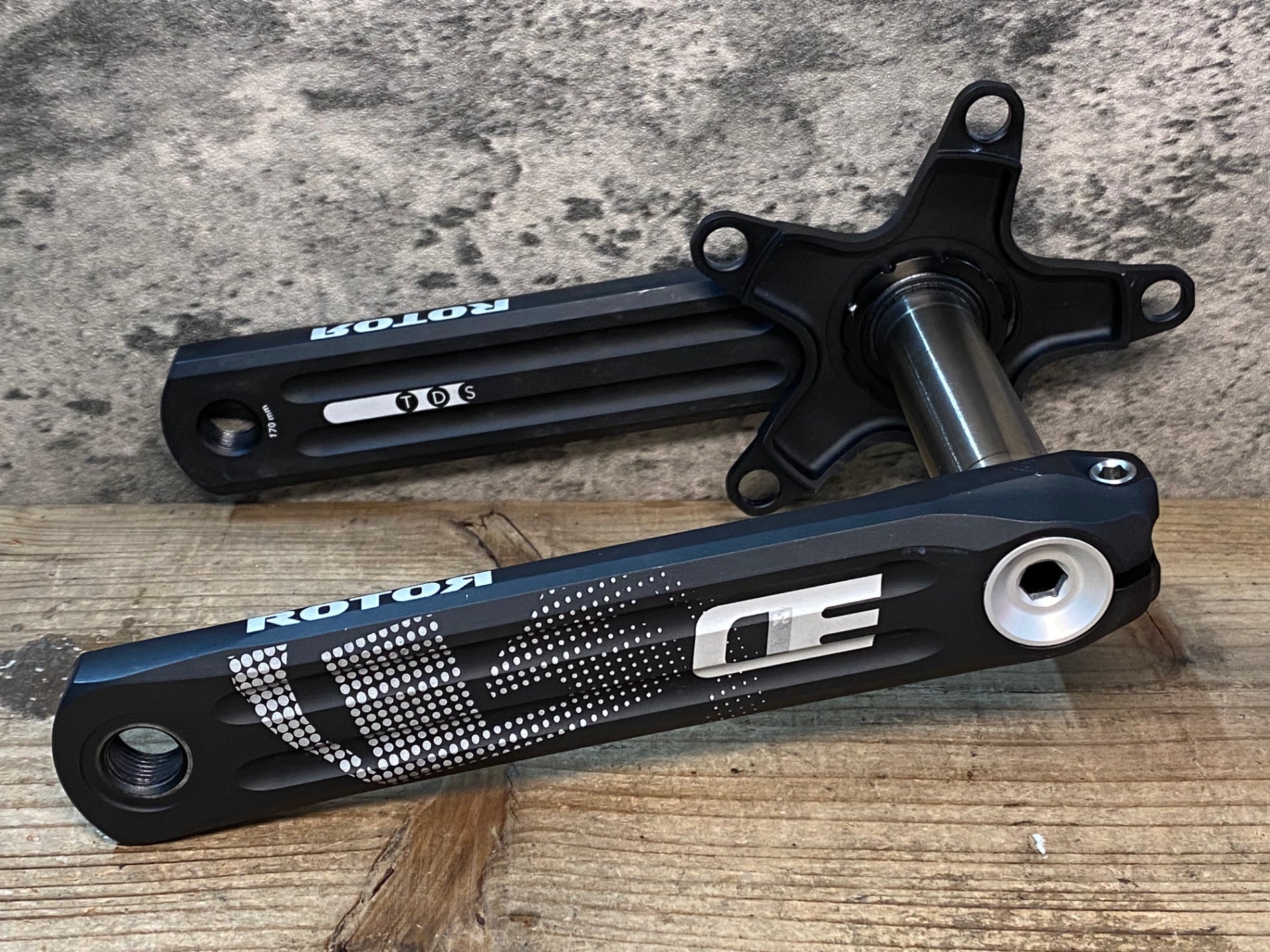 ROTOR CX1 3DR クランクアーム ROTOR CX1 3DR クランクアーム ROTOR / 3D+ CX1 CRANKS FOR CYCLOCROSS